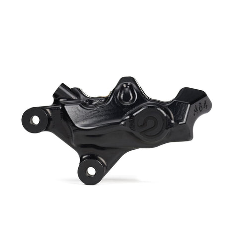 Brembo 484 Logonero 120B81469 black front left caliper front view