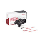 Brembo 484 Logonero 120B81469 black front left caliper packaging and pictured accessories